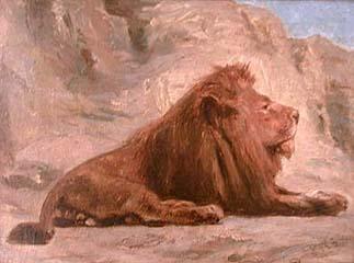 Pedro Americo Lion oil painting picture